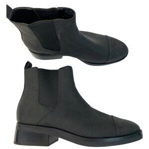 Womens Cole Haan Grand Mara Black Waterproof Chelsea Boots Size 10B 7502 Nubuck